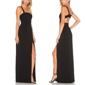Lovers + Friends X Revolve Soul Maxi black formal dress size 0 perfect condition